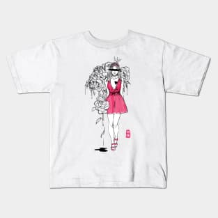 Flower Godess Kids T-Shirt